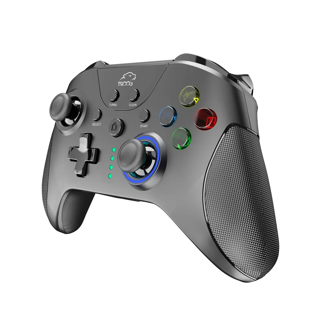 TSCO TG 133W Wireless Gamepad – دسته بازی حرفه‌ای بی‌سیم با دکمه‌های پاسخگو