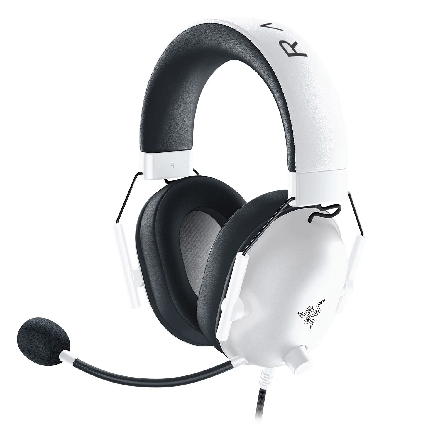 Razer BlackShark V2X White – هدست گیمینگ سبک و با صدای شفاف