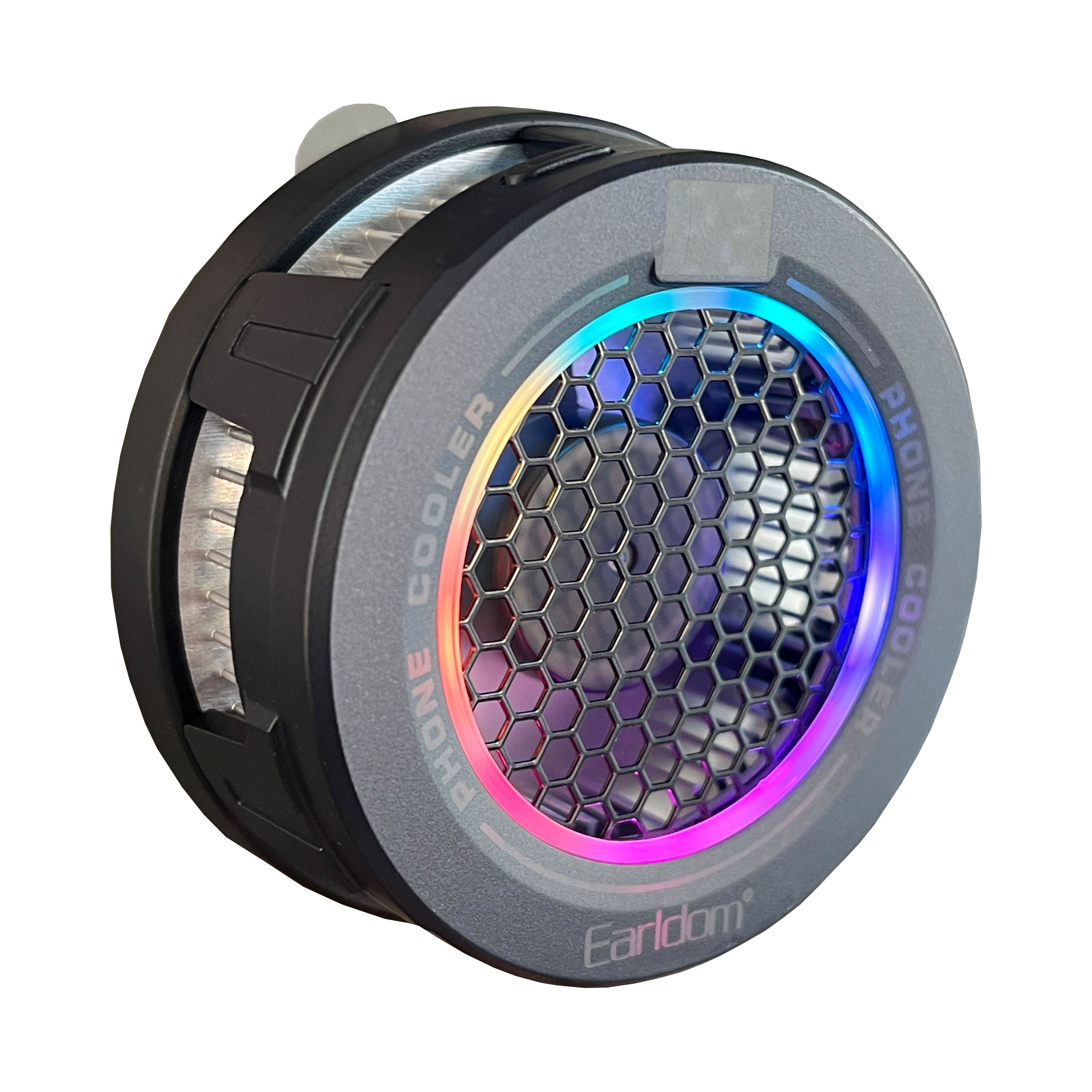 Earldom F14 Radiator – فن خنک‌کننده گوشی موبایل با طراحی حرفه‌ای و نور RGB