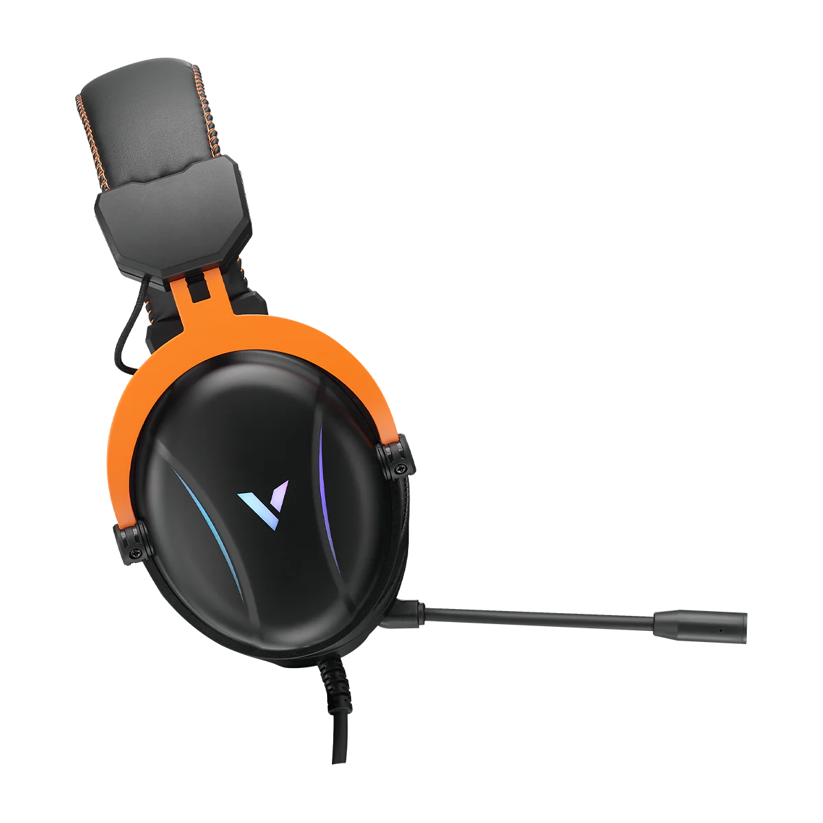 Rapoo VH350S RGB Gaming Headset – هدست حرفه‌ای با صدای مجازی 7.1 کاناله و میکروفون ENC