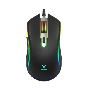 Rapoo V25S Gaming Mouse Black با حسگر ۵۰۰۰ DPI و طراحی ارگونومیک