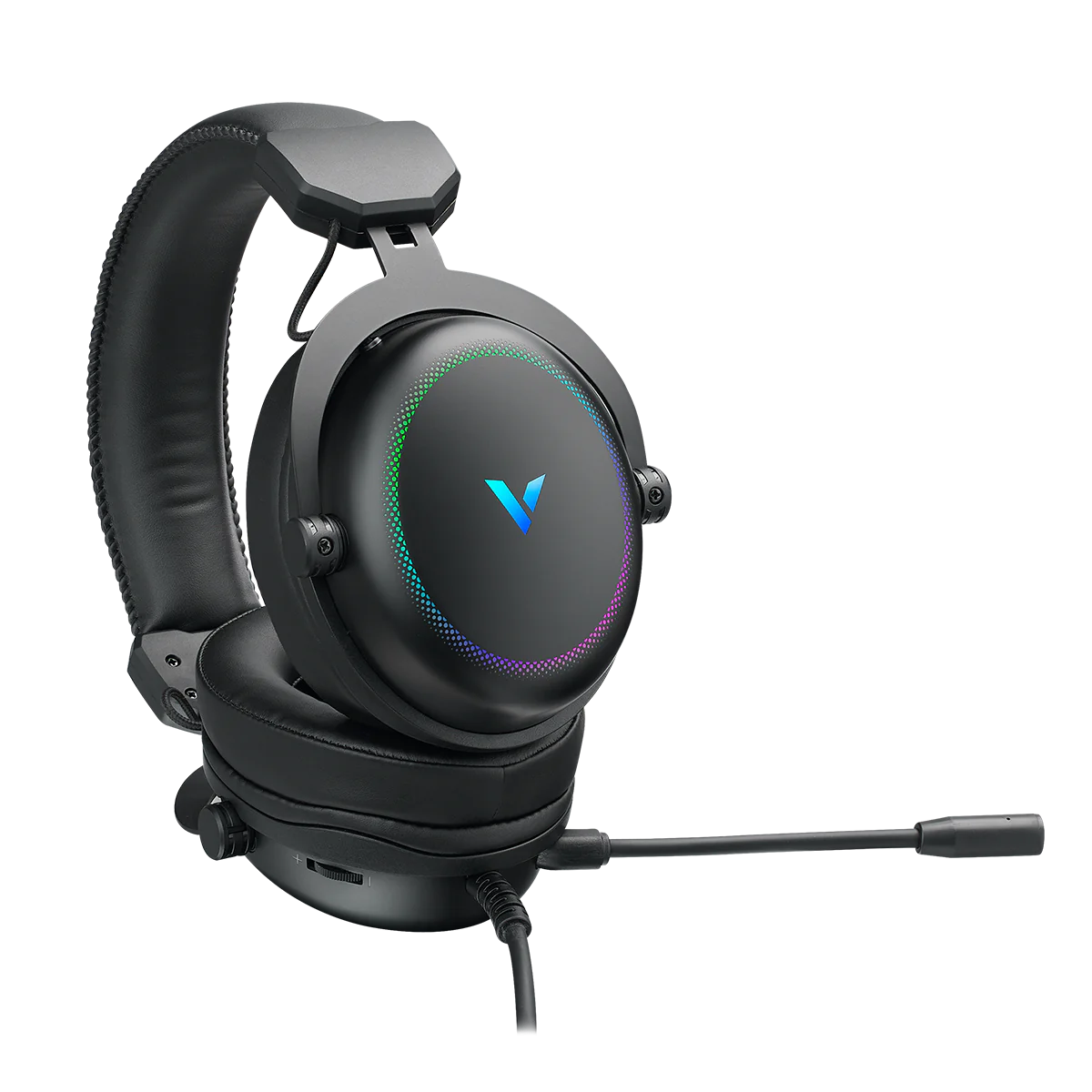 Rapoo VH300S Gaming Headset – هدست گیمینگ باسیم با صدای فراگیر ۷.۱ و نورپردازی RGB