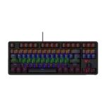 Rapoo V500PRO-87 Wired Mechanical Gaming Keyboard Blue Switch 2024 – کیبورد مکانیکی با سوییچ آبی و نورپردازی RGB