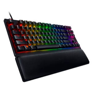 کیبورد Razer Huntsman V2 Tenkeyless – سوییچ اوپتیکال بنفش