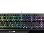تصویر کیبورد گیمینگ MSI VIGOR GK30 با نورپردازی RGB و طراحی ضد آب