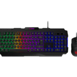 تصویر ست گیمینگ MSI FORGE GK100 COMBO شامل کیبورد مکانیکال نوری و ماوس RGB