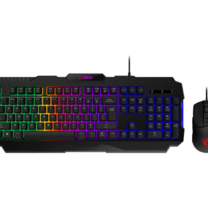 تصویر ست گیمینگ MSI FORGE GK100 COMBO شامل کیبورد مکانیکال نوری و ماوس RGB