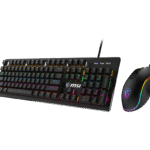 تصویر ست گیمینگ MSI FORGE GK300 COMBO شامل کیبورد مکانیکال RGB و ماوس گیمینگ