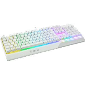 کیبورد گیمینگ ام‌اس‌آی ویگور GK30 سفید