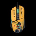 تصویر موس گیمینگ A4Tech Bloody W63 Max با نورپردازی RGB و طراحی ارگونومیک