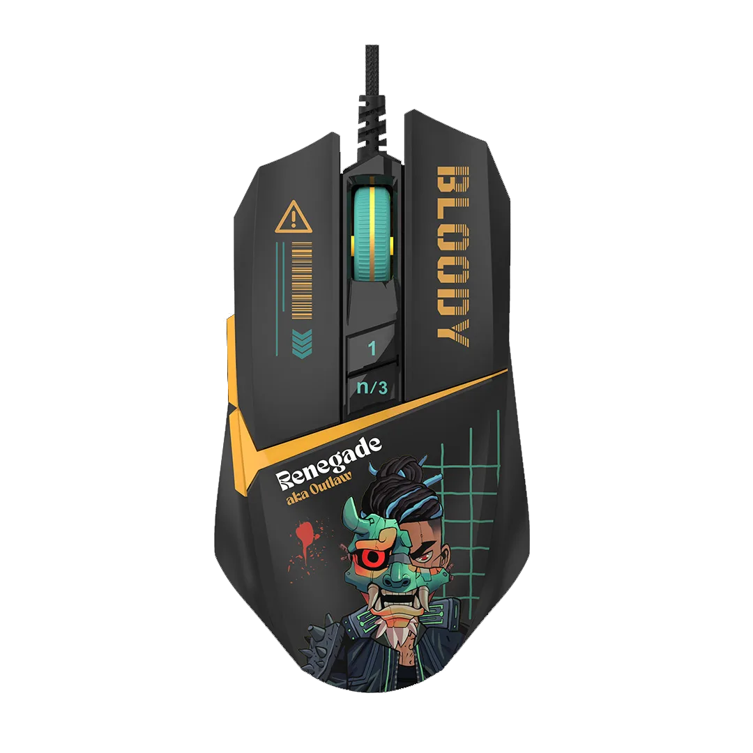 تصویر هدست گیمینگ A4Tech Bloody W63 Max با نور RGB و میکروفون دوگانه ضد نویز