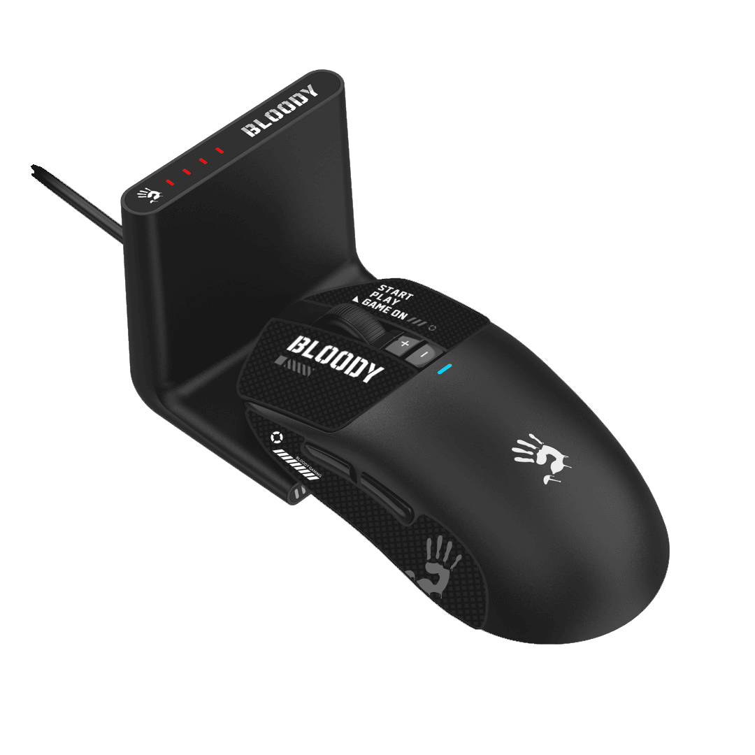 تصویر کیبورد گیمینگ A4Tech Bloody R72 Pro Due با نور RGB و طراحی فلزی