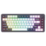 کیبورد مکانیکال ردراگون Finke K715 PRO با ساختار گسکت، سوئیچ خطی هاتسواپ، QMK/VIA و RGB برای گیمینگ حرفهای