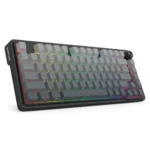 کیبورد مکانیکال ردراگون Geb K673 SP PRO با ساختار گسکت، سوئیچ خطی هاتسواپ، نوب کنترل و RGB برای گیمینگ حرفهای