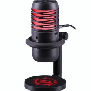 میکروفون استریم ردراگون Nebula GM211 با الگوی کاردیوید، کنترل سریع و RGB برای ضبط صدای حرفه‌ای