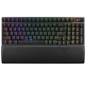 کیبورد گیمینگ ROG Strix Scope II 96 Wireless AR با سوییچ NX و حروف عربی مناسب FPS