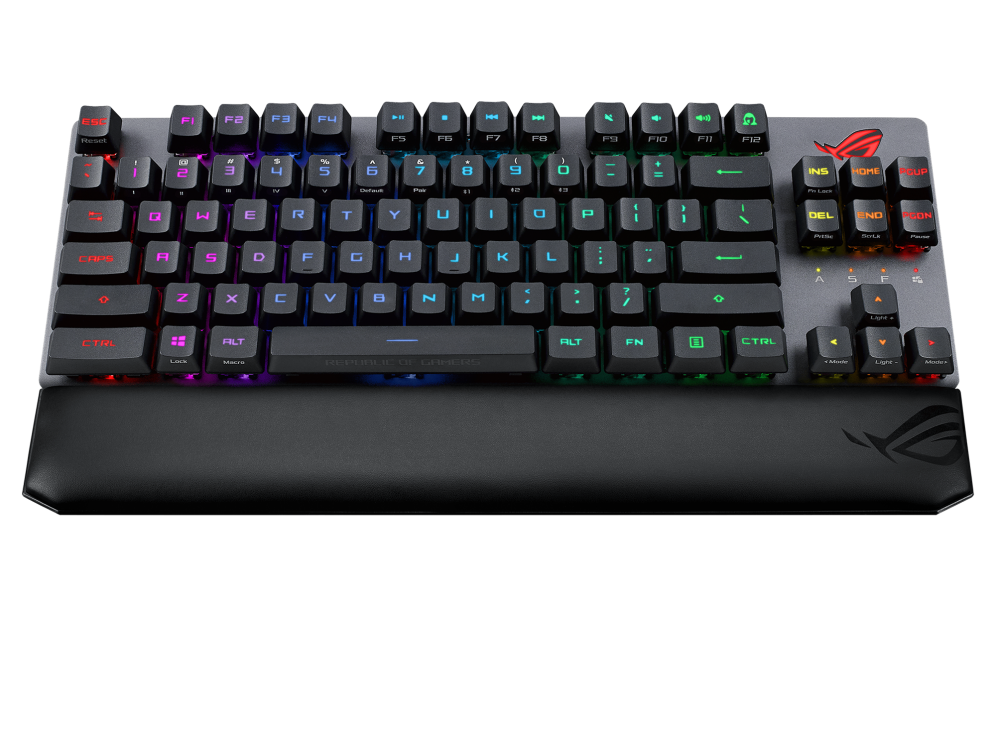 کیبورد گیمینگ ROG Strix Scope II 96 Wireless Deluxe AR با سوییچ NX و طراحی 96 درصد مناسب FPS