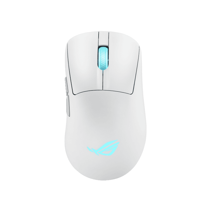 ماوس گیمینگ ROG Keris II Origin White با سنسور AimPoint Pro و طراحی ارگونومیک مناسب بازی‌های FPS