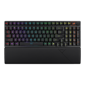کیبورد گیمینگ ROG Strix Scope II 96 RX Black AR با سوییچ اپتیکال و حروف عربی