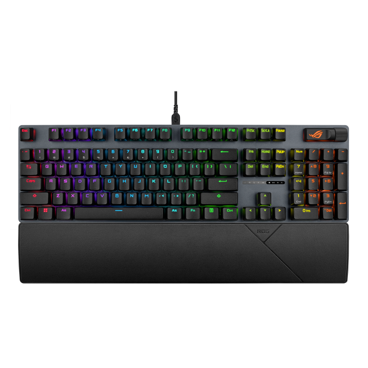 کیبورد گیمینگ ROG Strix Scope II X AR با سوییچ NX و حروف عربی مناسب FPS