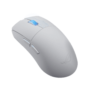 ماوس گیمینگ ROG Harpe II Ace White با سنسور 42K DPI و وزن 48 گرم مناسب بازی FPS