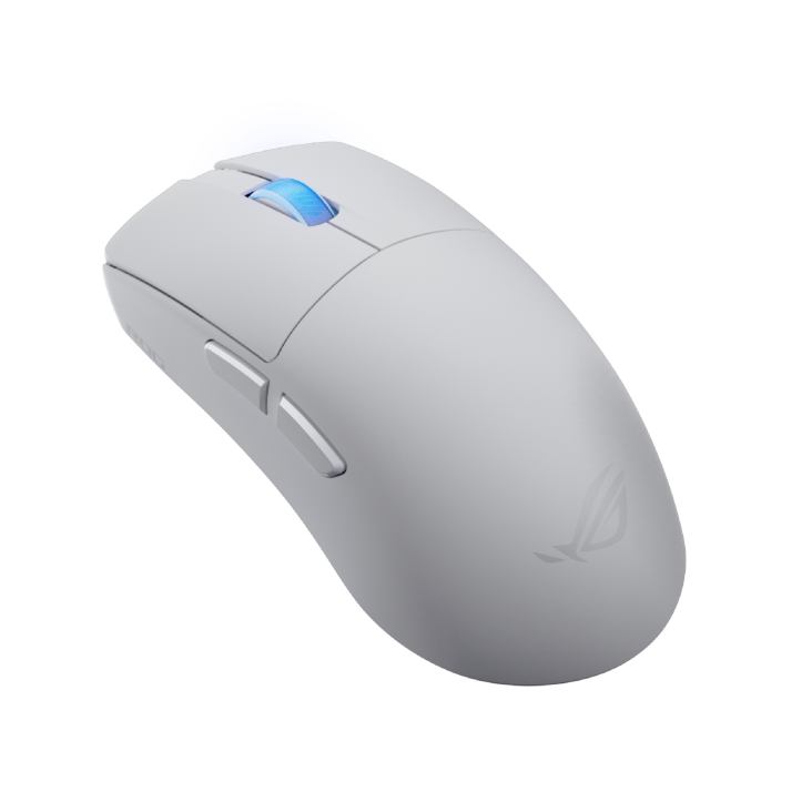 ماوس گیمینگ ROG Harpe II Ace White با سنسور 42K DPI و وزن 48 گرم مناسب بازی FPS