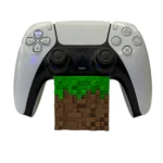 استند دسته PS5 ماینکرفت پایه نگهدارنده دسته پلی استیشن 5 طرح Minecraft استند دسته PS5 چاپ سهبعدی ماینکرفت Minecraft PS5 Controller Stand