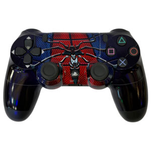 دسته PS4 مرد عنکبوتی نئونی