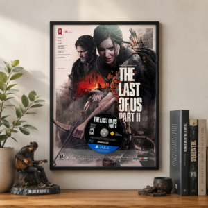 تابلو لست اف اس 2 طرح دیسک بازی The Last of Us Part II