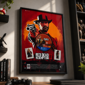 تابلو دیسک بازی Red Dead Redemption II