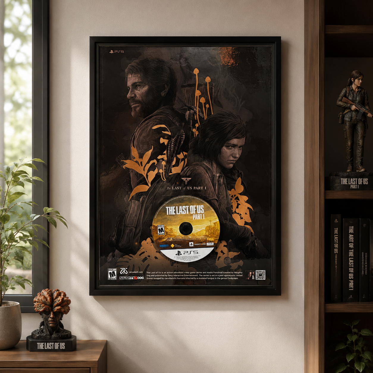 تابلو لست اف اس طرح دیسک بازی The Last of Us
